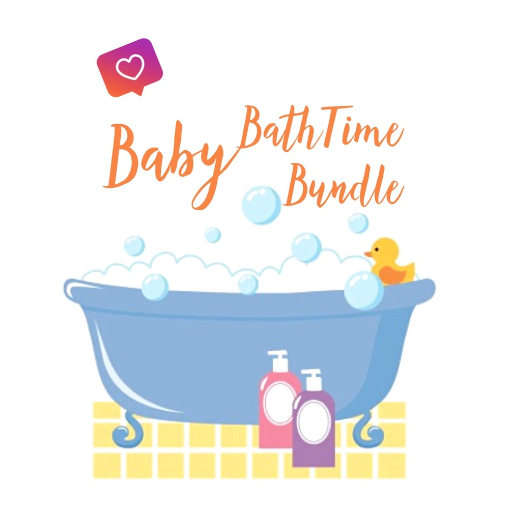 Baby Bath Time Bundle 🛁💕 Gift Set, Baby Shower